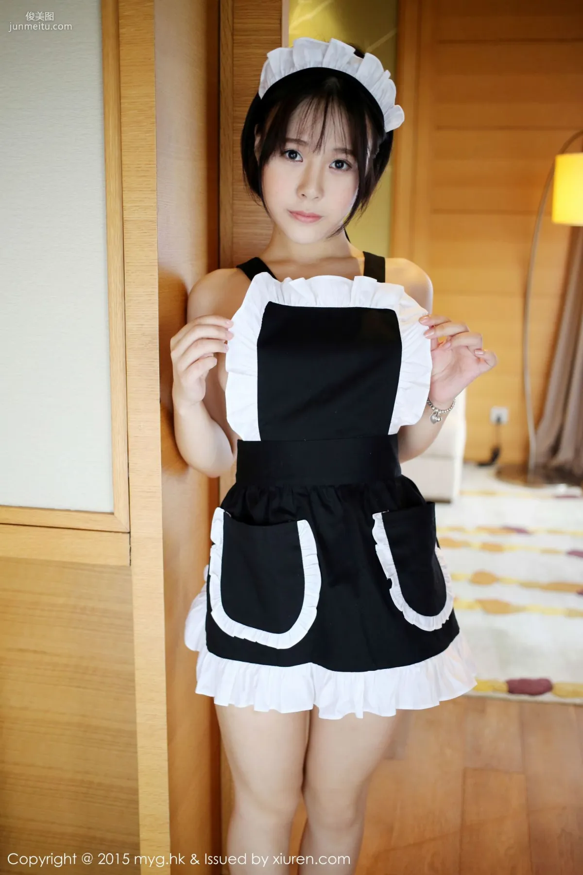 Evelyn Ai Li, Sexy Maid Outfit [MyGirl] Vol.157 Photo Set photo 13