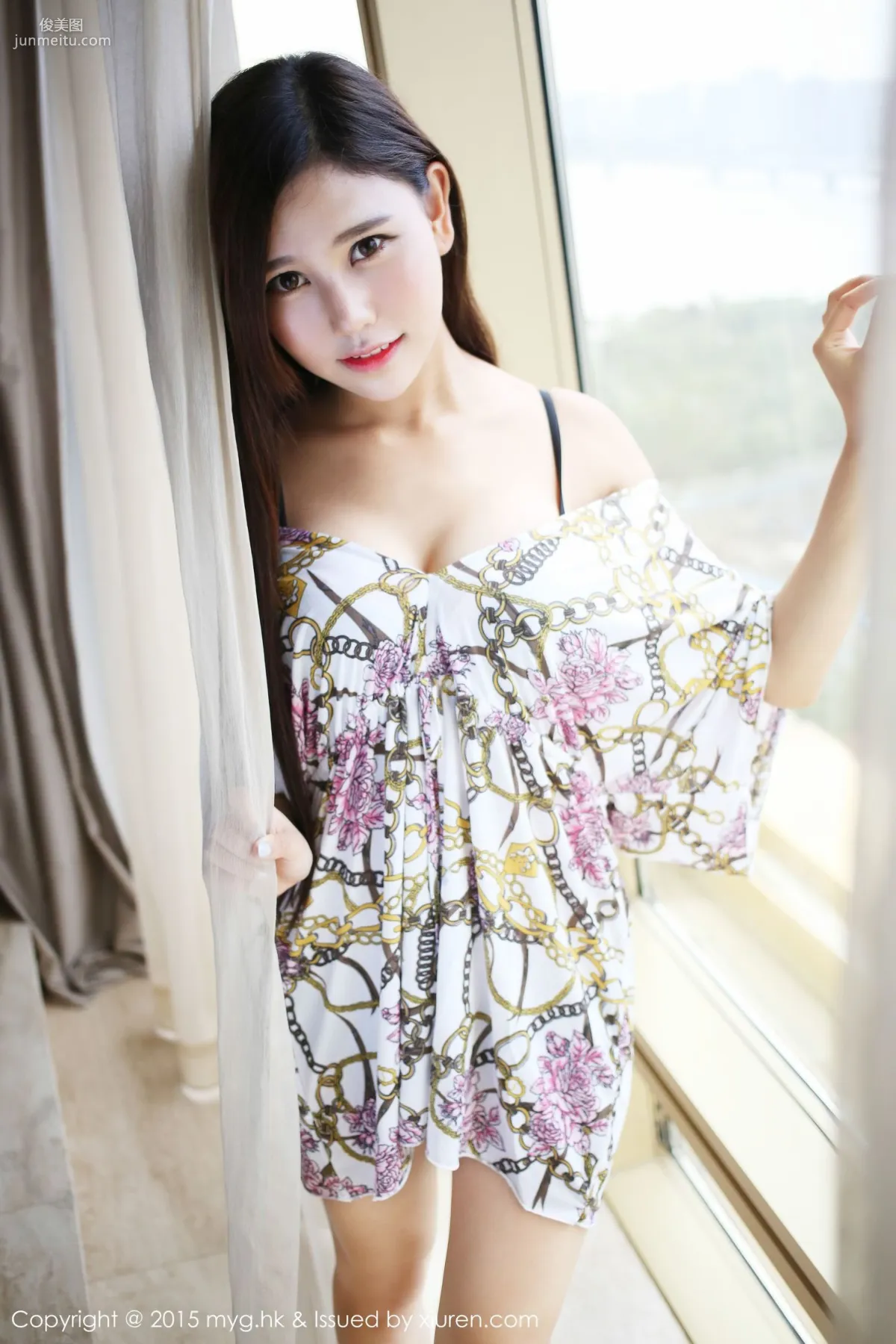 Milk Chuchu 2 Sets of Ultra Short Skirts and Lingerie Temptation [MyGirl] Vol.139 Photo Set photo 15
