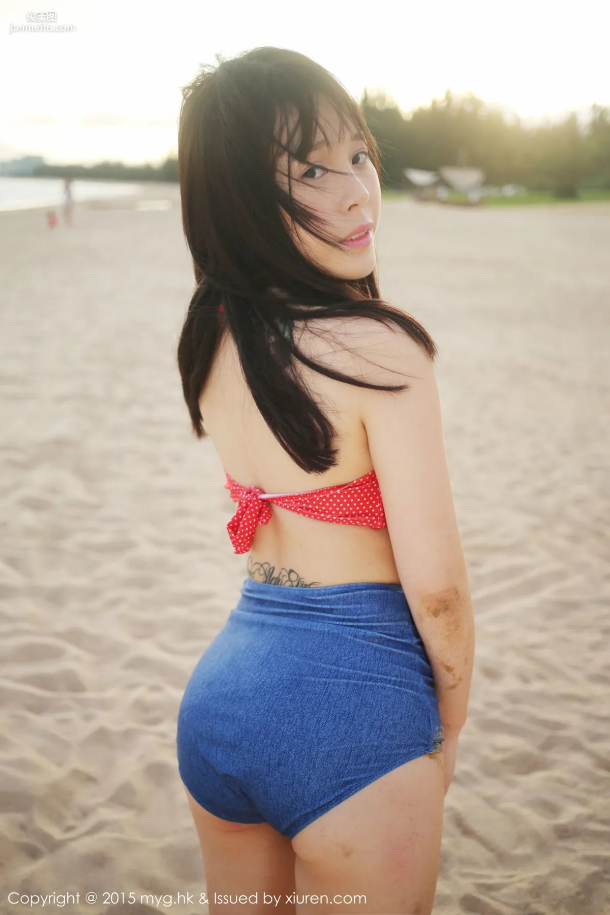 Evelyn Ai Li, School Swimsuit + Swimsuit Outdoor Shoot [MyGirl] Vol.175 Photo Set photo 55