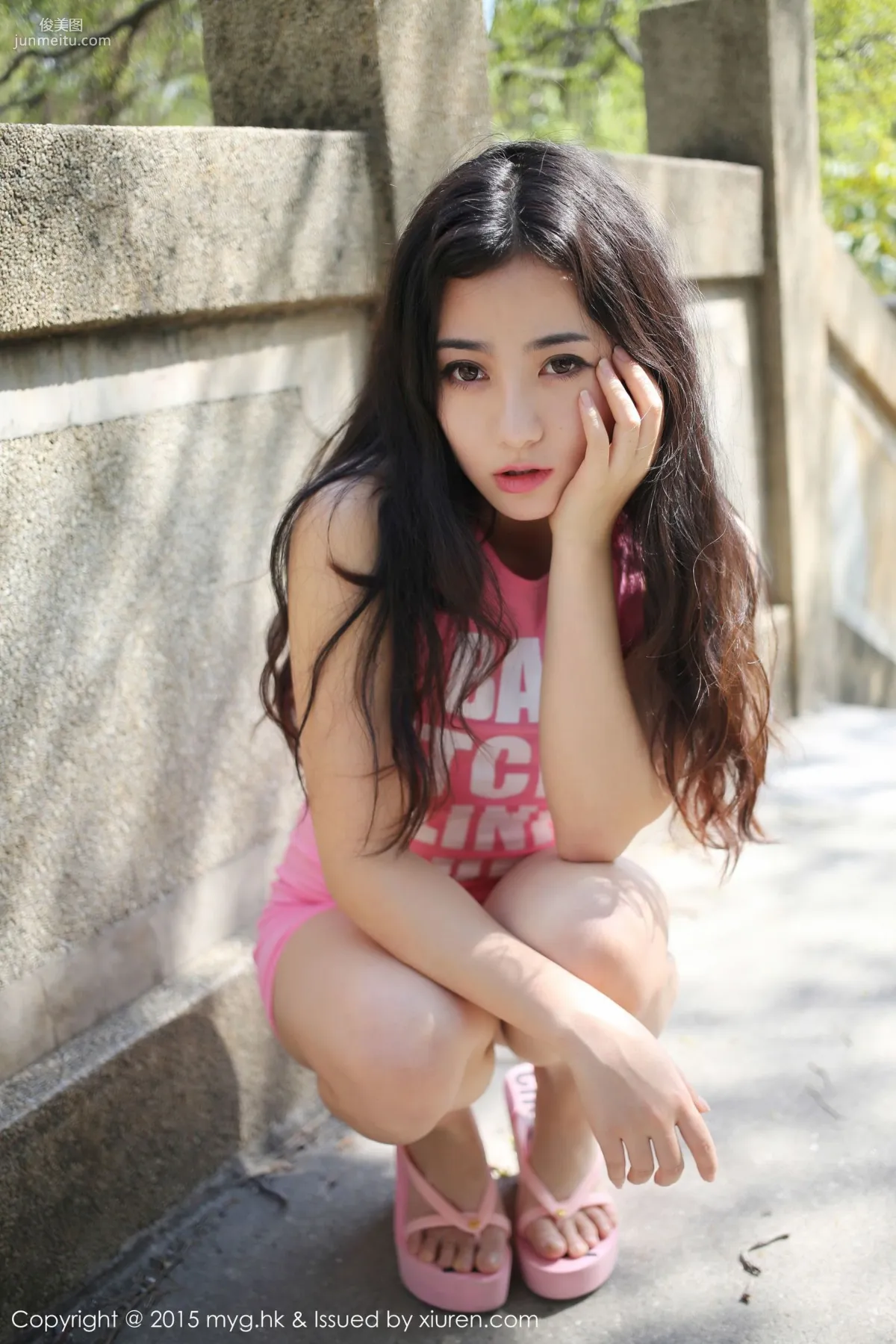 Manuela Ma Luna Dali Travel Shoot Indoor + Outdoor [MyGirl] Vol.111 Photo Set photo 26