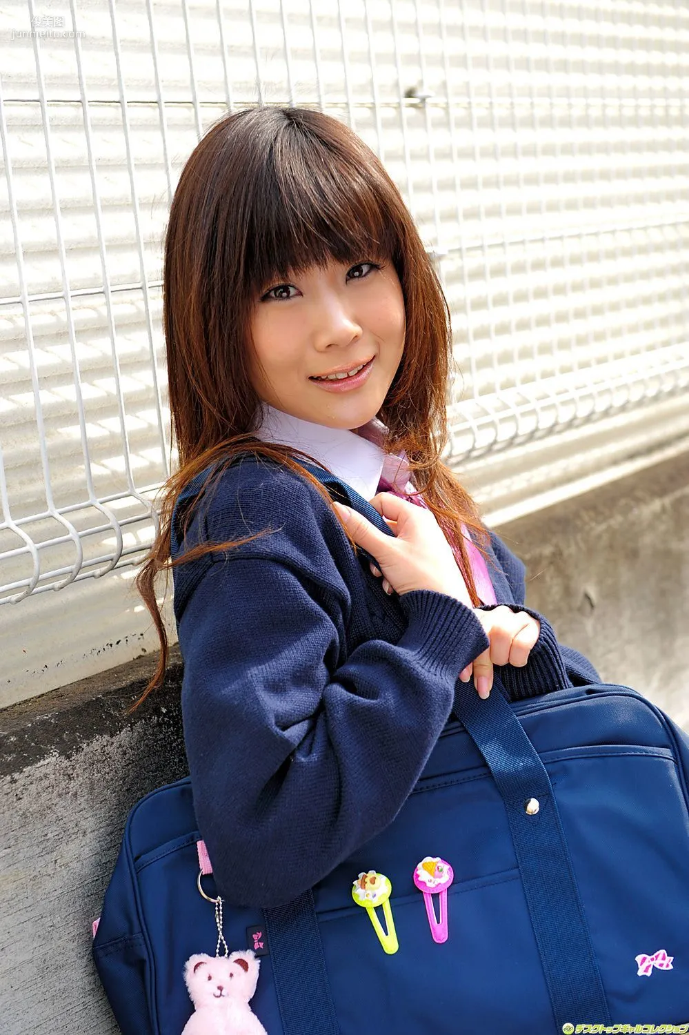 [DGC] NO.831 Mikoto Ogawa School Uniform Beautiful Girl Paradise Photo Set photo 18