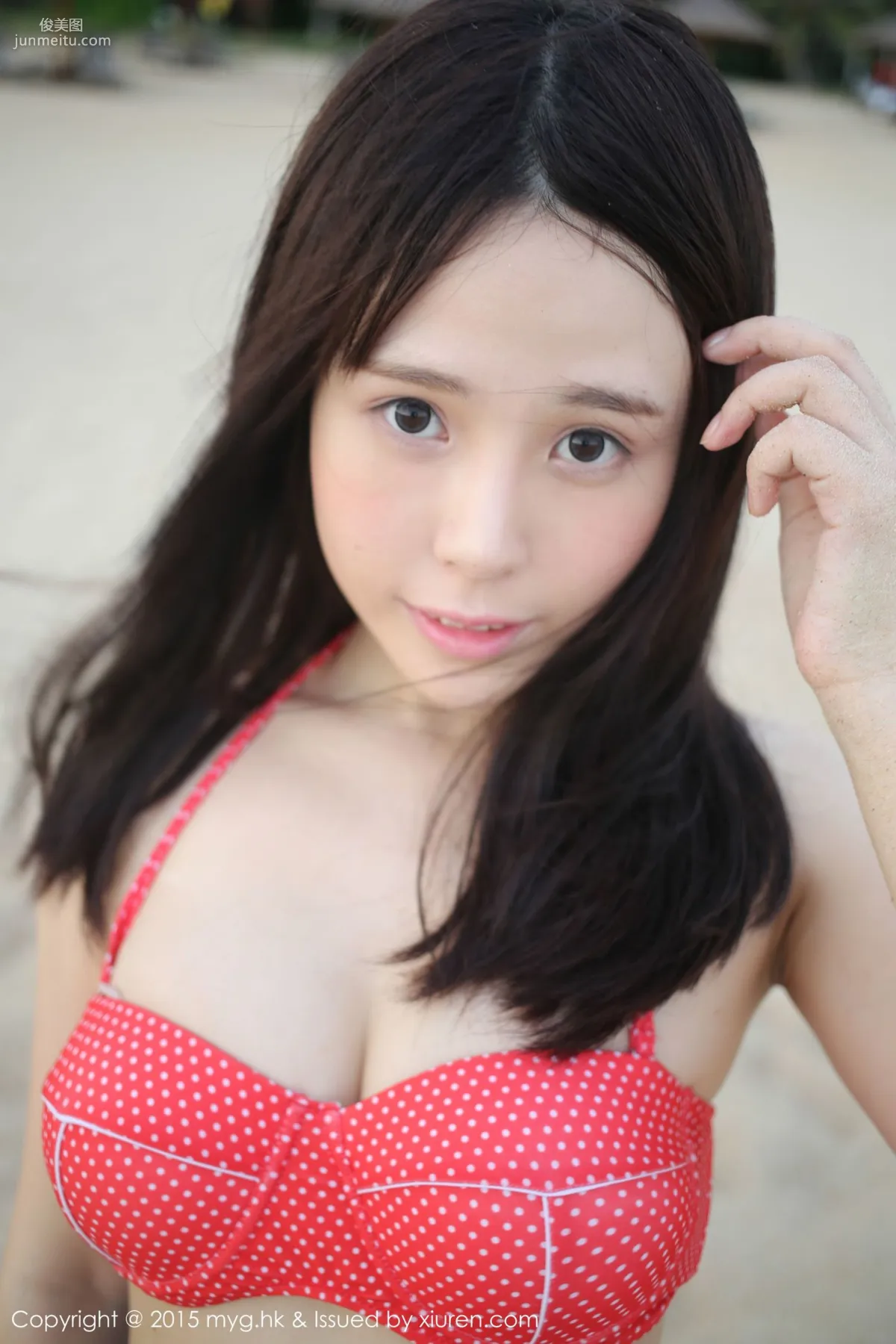 Evelyn Ai Li, School Swimsuit + Swimsuit Outdoor Shoot [MyGirl] Vol.175 Photo Set photo 72
