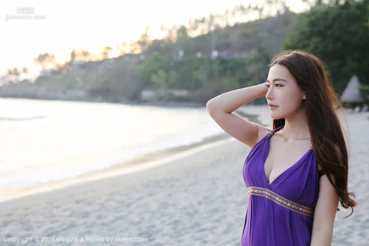 Xionga BOBO, Lombok Travel Shoot, Beach Aesthetic and Fresh Series [MyGirl] Vol.191 Photo Set photo 54