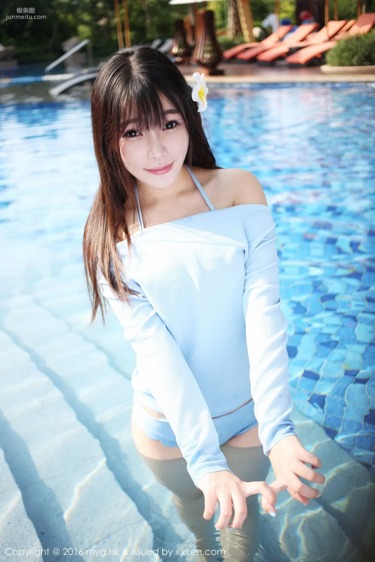 Zhizhi Booty, Sanya Travel Shoot, Fresh Girl's Temptation, [MyGirl] Vol.224 Photo Set photo 10