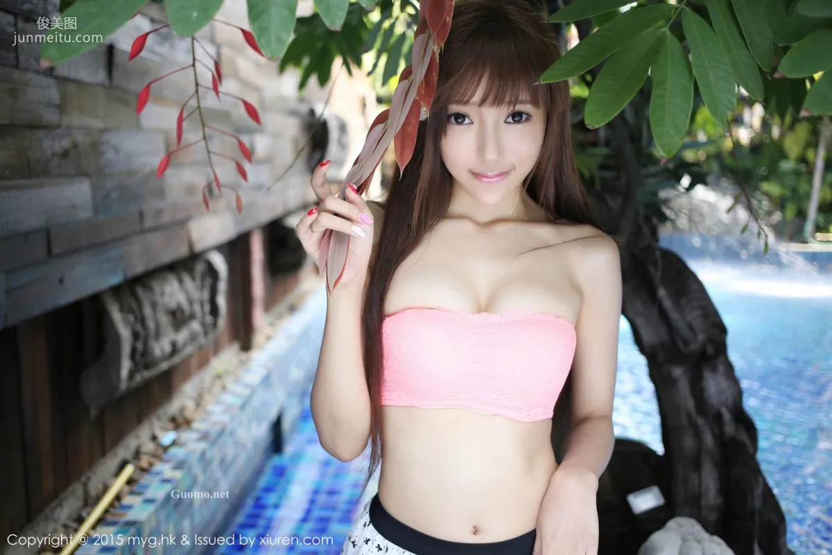 Yanni Wang, Chiang Mai Thailand Travel Shoot, Fresh Ultra Short Skirt Series [MyGirl] Vol.098 Photo Set photo 32