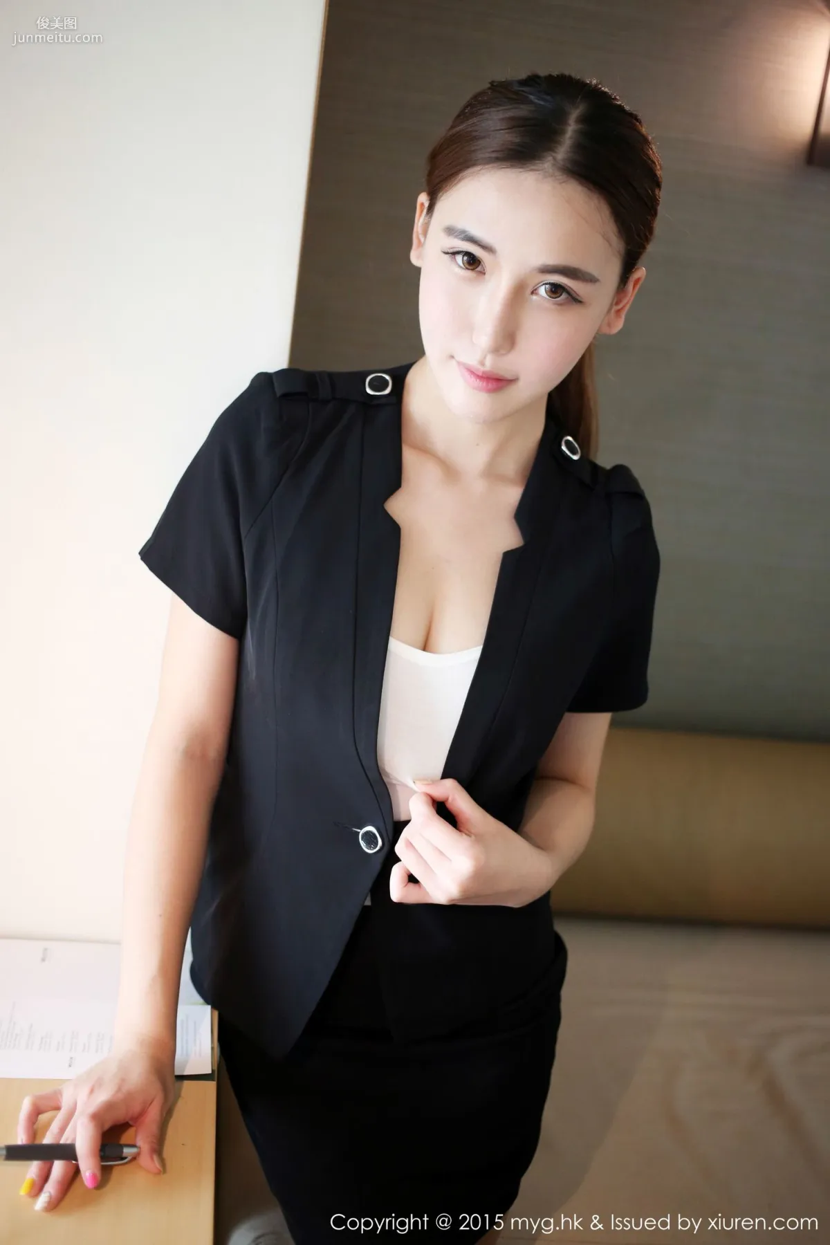 Xionga BOBO, Teacher Uniform Temptation [MyGirl] Vol.161 Photo Set photo 8