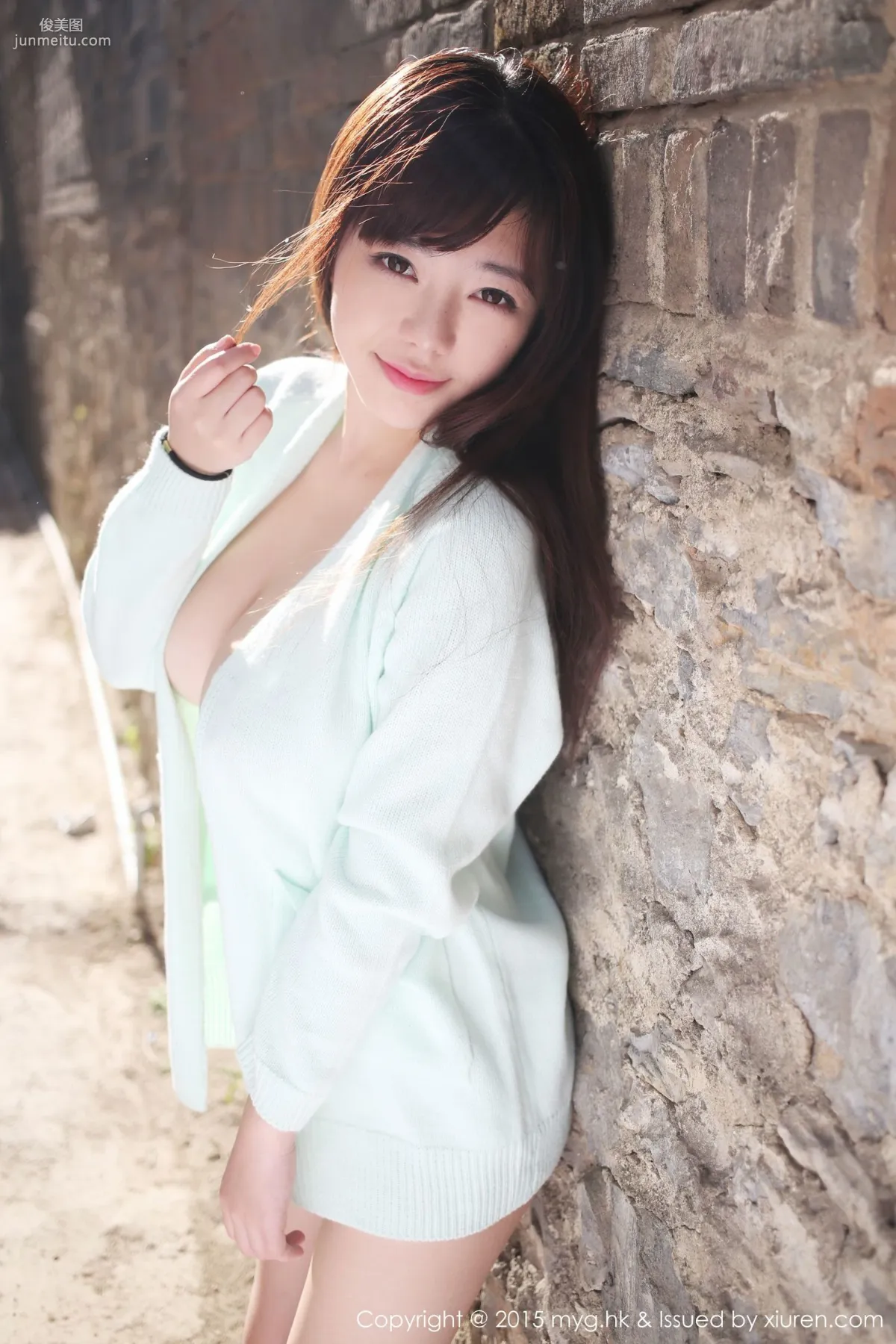 Liu Feier Faye 'Dali Travel Shoot' Big Bust Sunny Girl Chapter [MyGirl] Vol.115 Photo Set photo 32