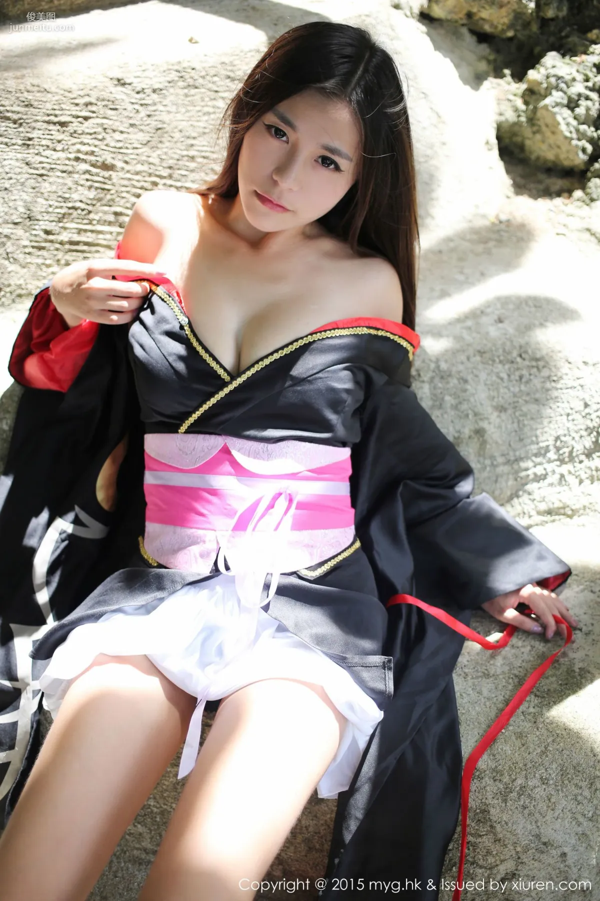 moa小姐《日本和服主題》 [美媛館MyGirl] Vol.136 寫真集 27