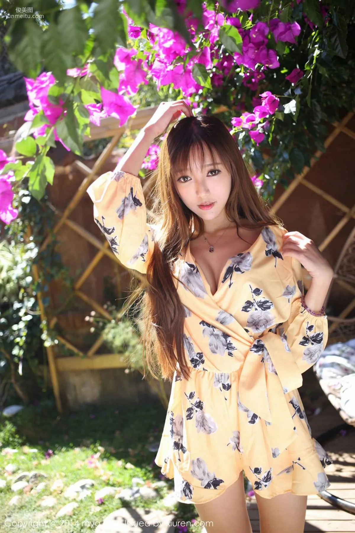 Yanni Wang, Lijiang Travel Shoot, Super Fresh and Beautiful Outdoor Shoot [MyGirl] Vol.079 Photo Set photo 30
