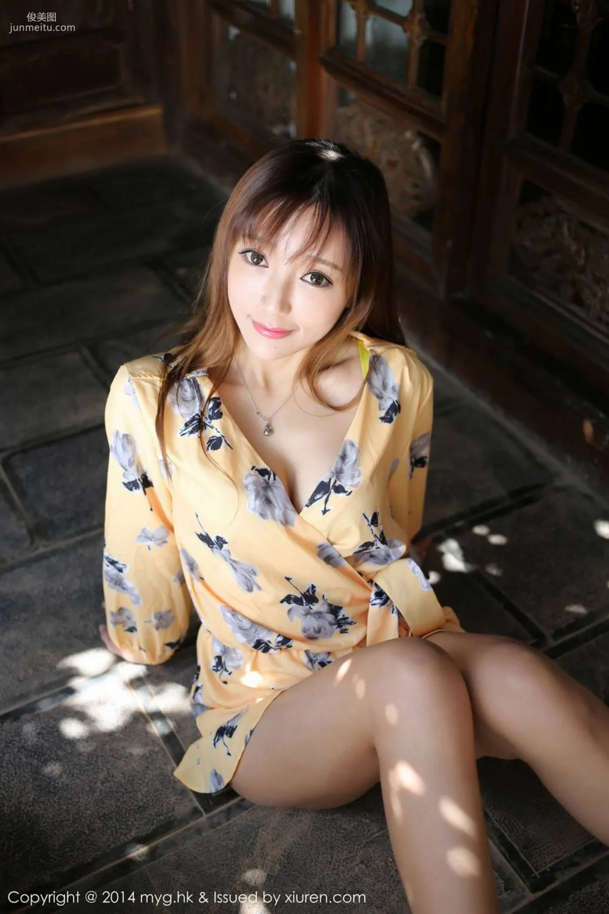 Yanni Wang, Lijiang Travel Shoot, Super Fresh and Beautiful Outdoor Shoot [MyGirl] Vol.079 Photo Set photo 13
