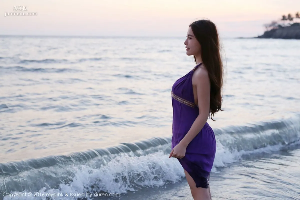 Xionga BOBO, Lombok Travel Shoot, Beach Aesthetic and Fresh Series [MyGirl] Vol.191 Photo Set photo 66