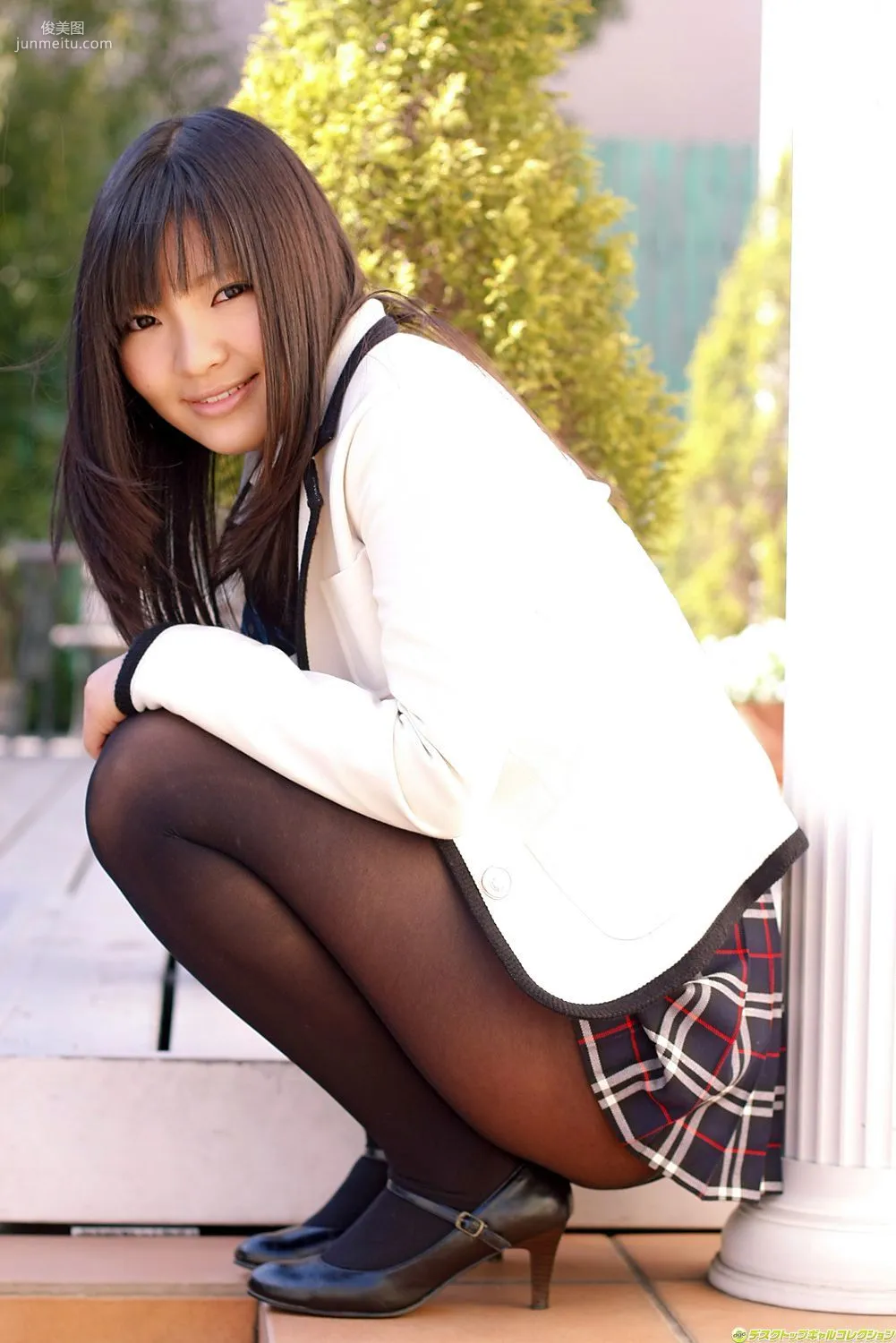 [DGC] NO.822 Chiemi Takayama Uniform Beautiful Girl Heaven Photo Set photo 19