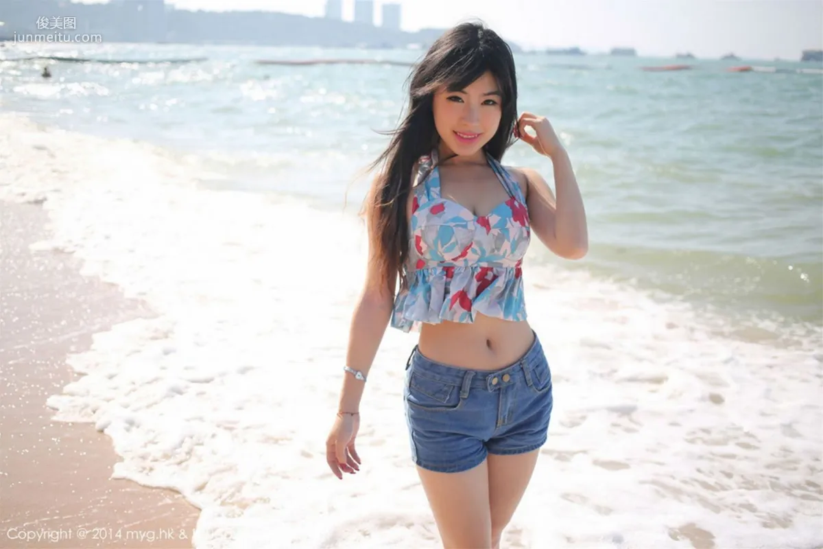 Liu Xueni Verna 'Thailand Travel Shoot' Lace Pajamas + Bikini + Street Snap [MyGirl] Vol.088 Photo Set photo 44