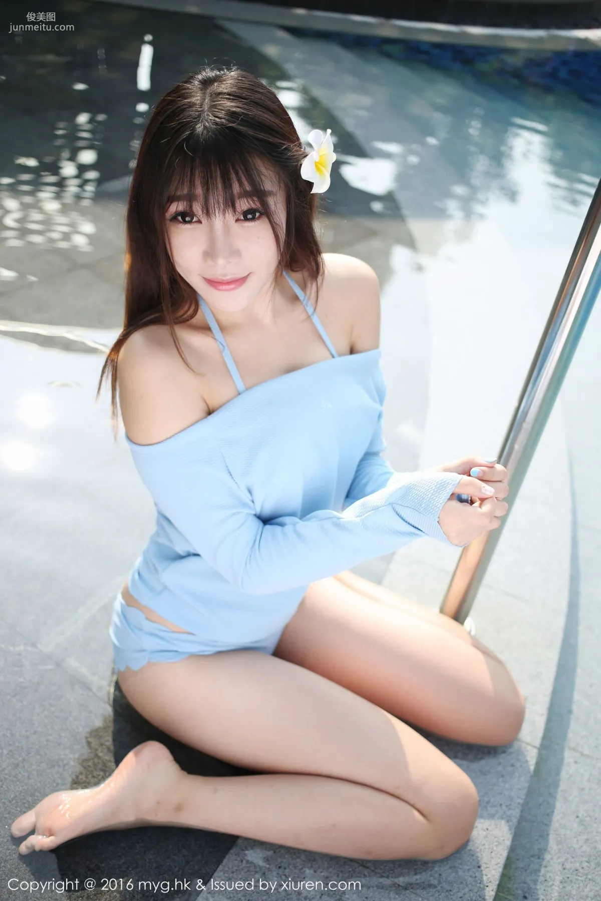 Zhizhi Booty, Sanya Travel Shoot, Fresh Girl's Temptation, [MyGirl] Vol.224 Photo Set photo 6