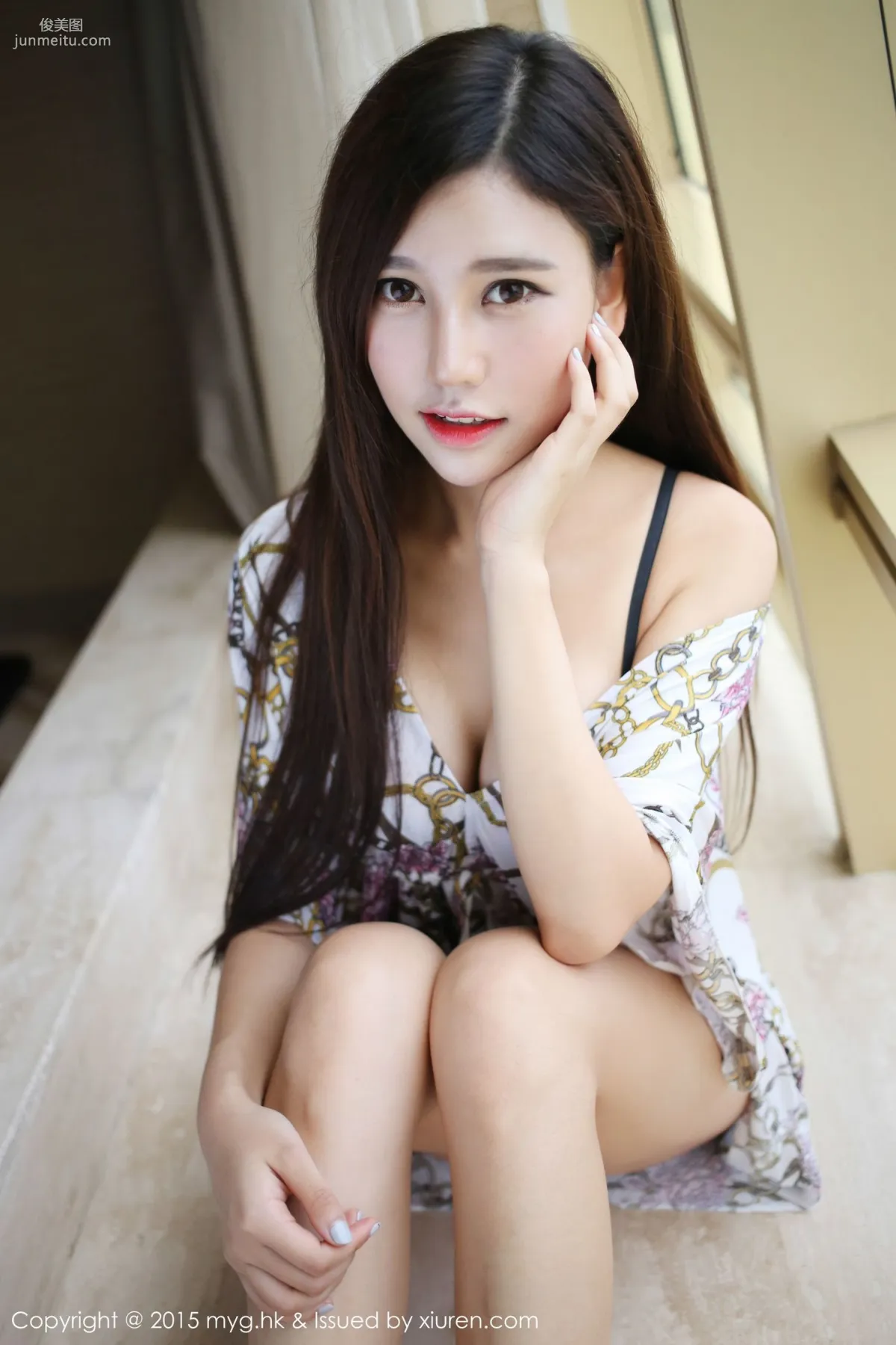 Milk Chuchu 2 Sets of Ultra Short Skirts and Lingerie Temptation [MyGirl] Vol.139 Photo Set photo 14