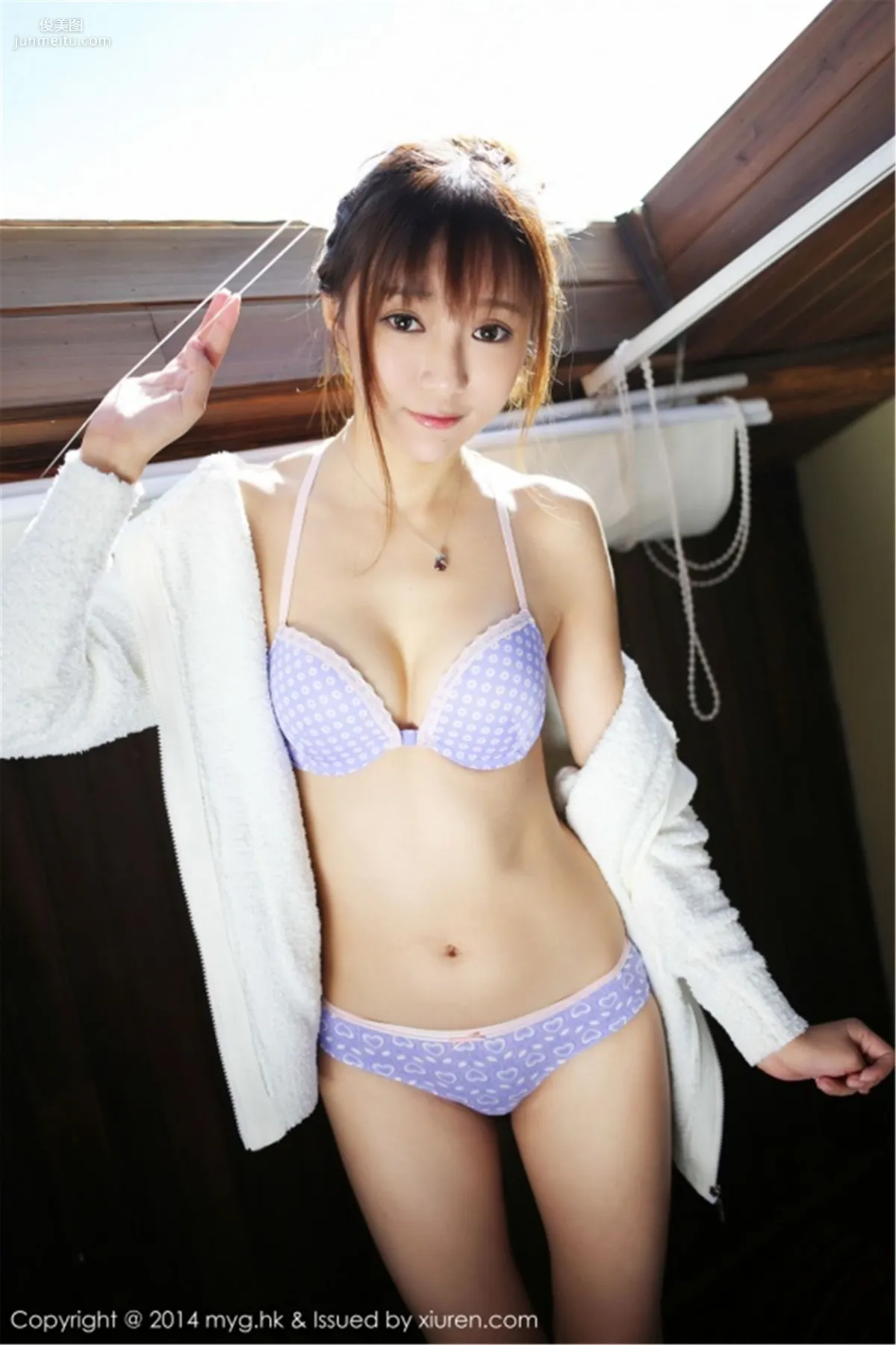 Yanni Wang, Lijiang Travel Shoot, Pajamas + 2 Sets of Lingerie [MyGirl] Vol.068 Photo Set photo 36