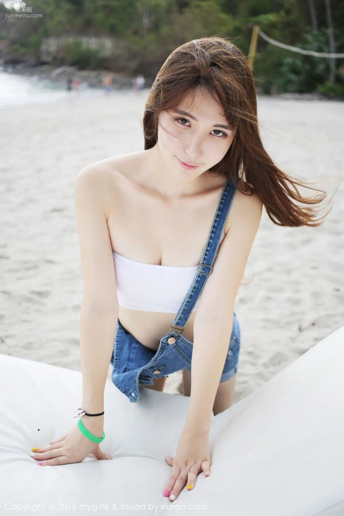 Xionga BOBO, Lombok Travel Shoot, Beach Aesthetic and Fresh Series [MyGirl] Vol.191 Photo Set photo 46