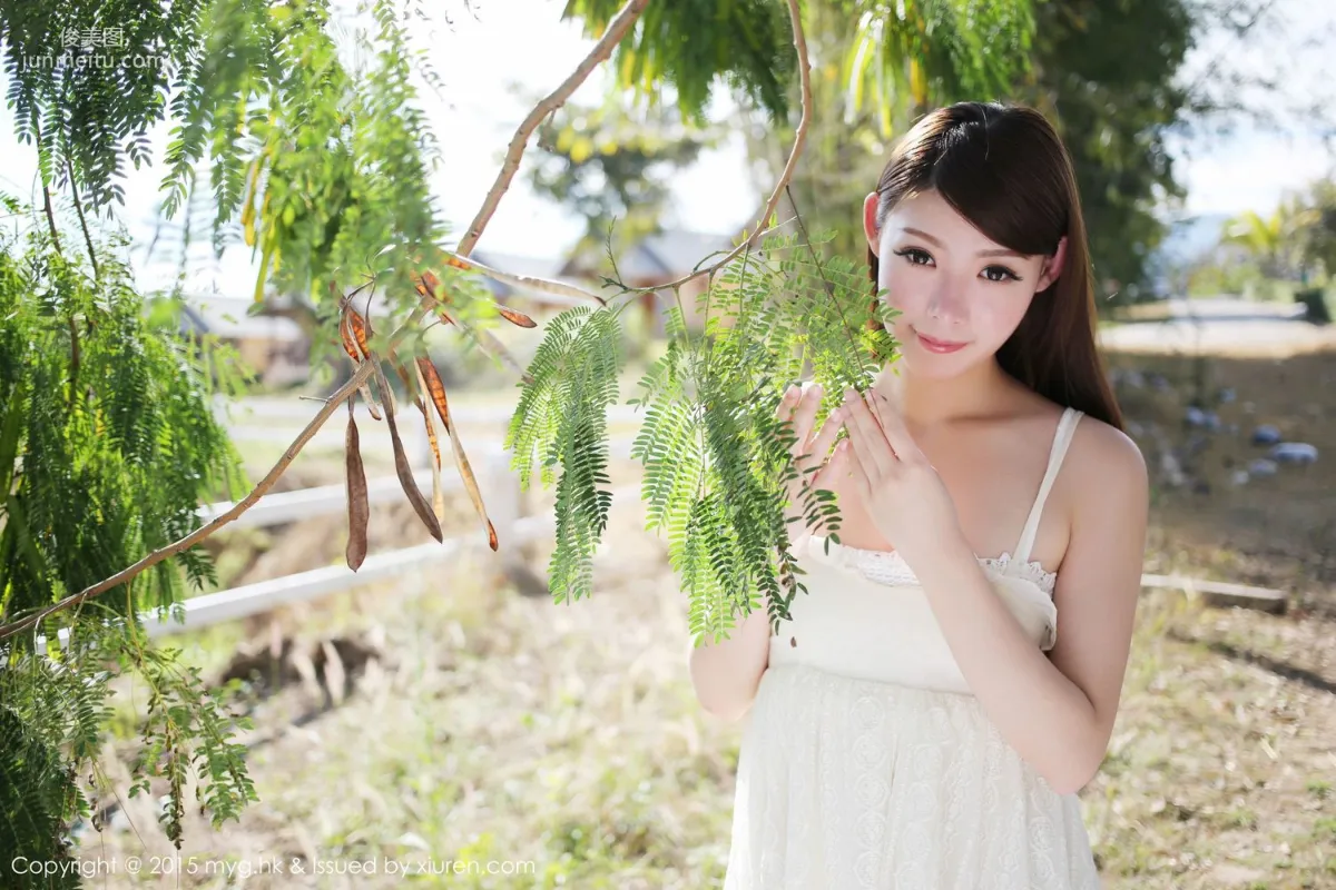MARA Jiang 'See-Through Thin Gauze + Beautiful Long Skirt' [MyGirl] Vol.101 Photo Set photo 28