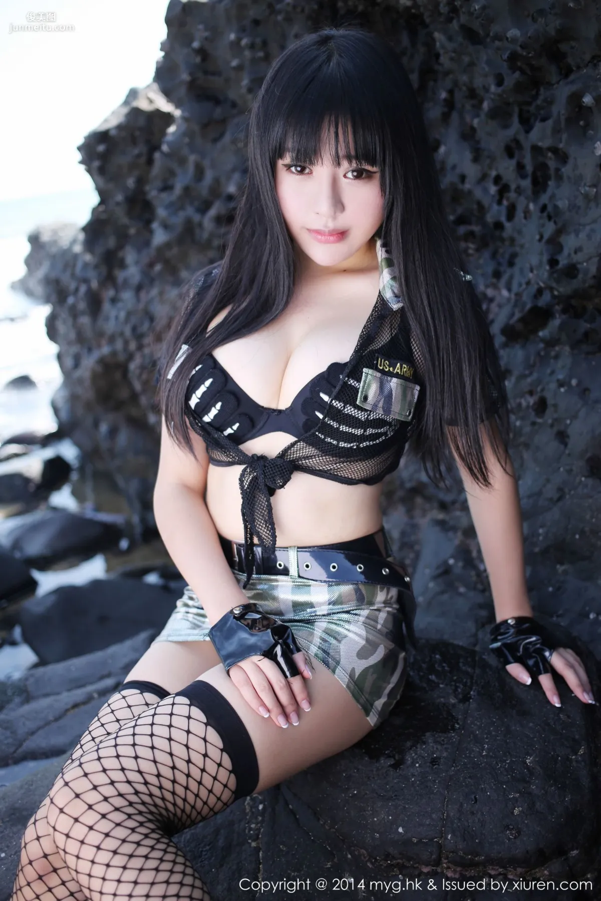 Babao icey 'Xiamen Travel Shoot' Swimsuit + Uniform [MyGirl] Vol.075 Photo Set photo 11