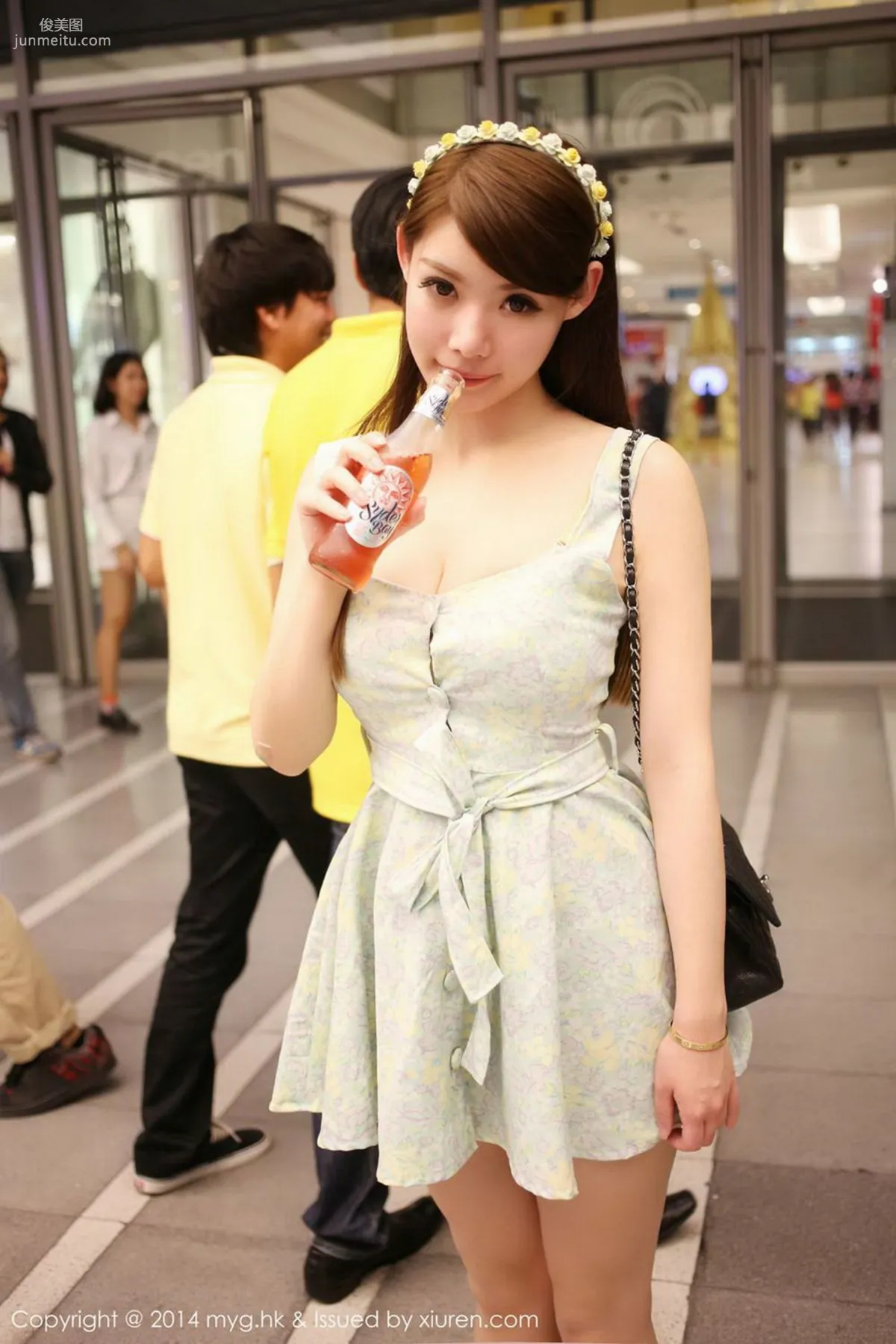 MARA Jiang 'Thailand Travel Shoot' Sexy Lingerie + Short Skirt Street Snap [MyGirl] Vol.085 Photo Set photo 29