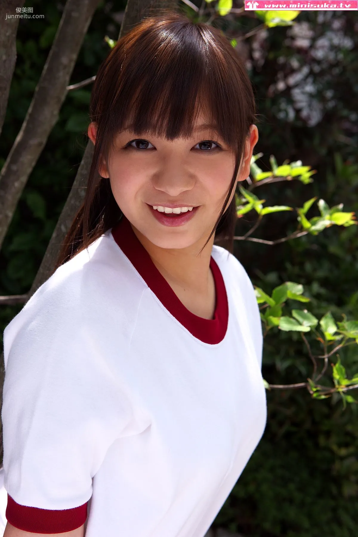 Moe Kubo 久保萌 現役女子高生 [Minisuka.tv] 寫真集 48