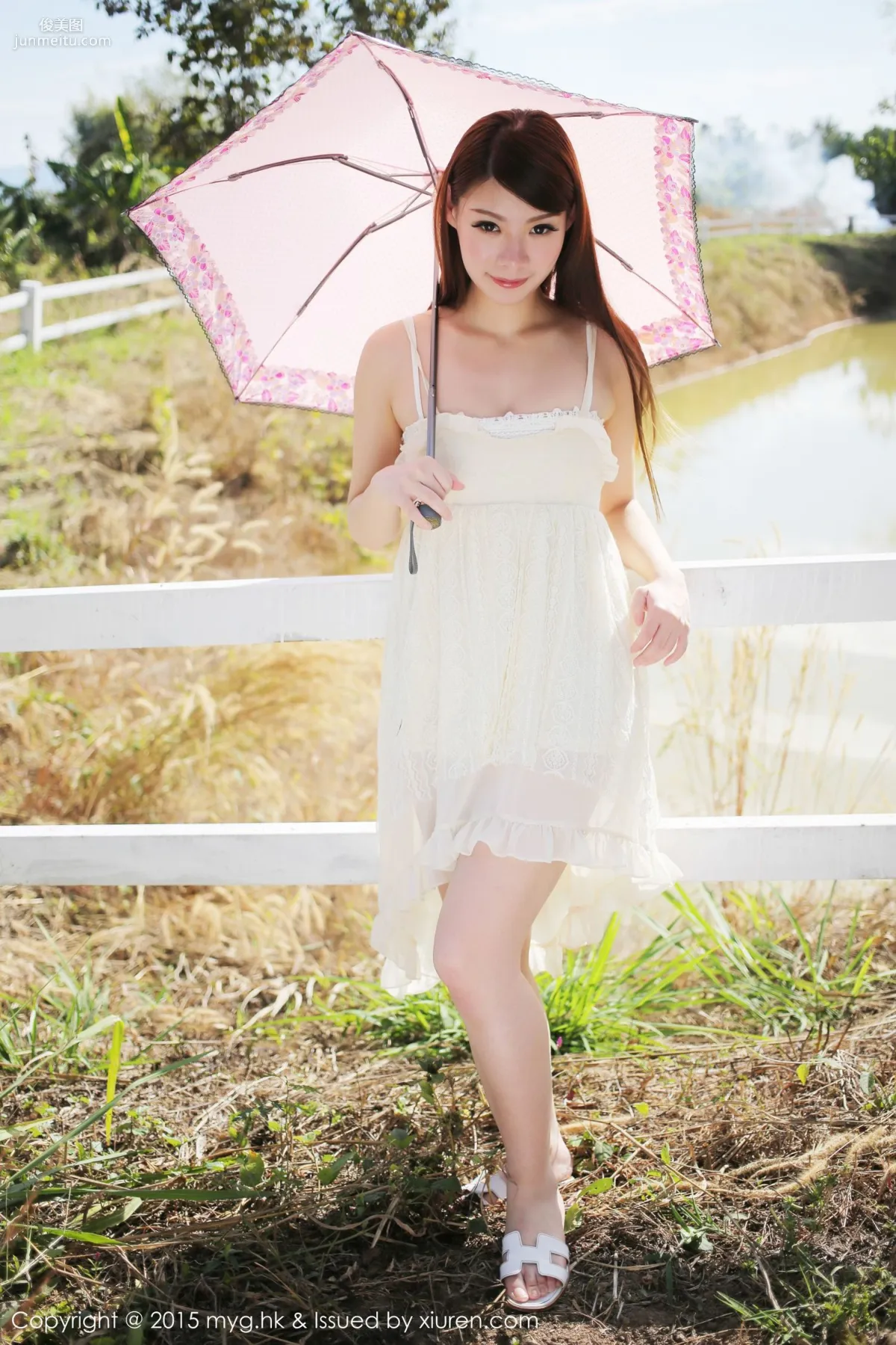 MARA Jiang 'See-Through Thin Gauze + Beautiful Long Skirt' [MyGirl] Vol.101 Photo Set photo 36