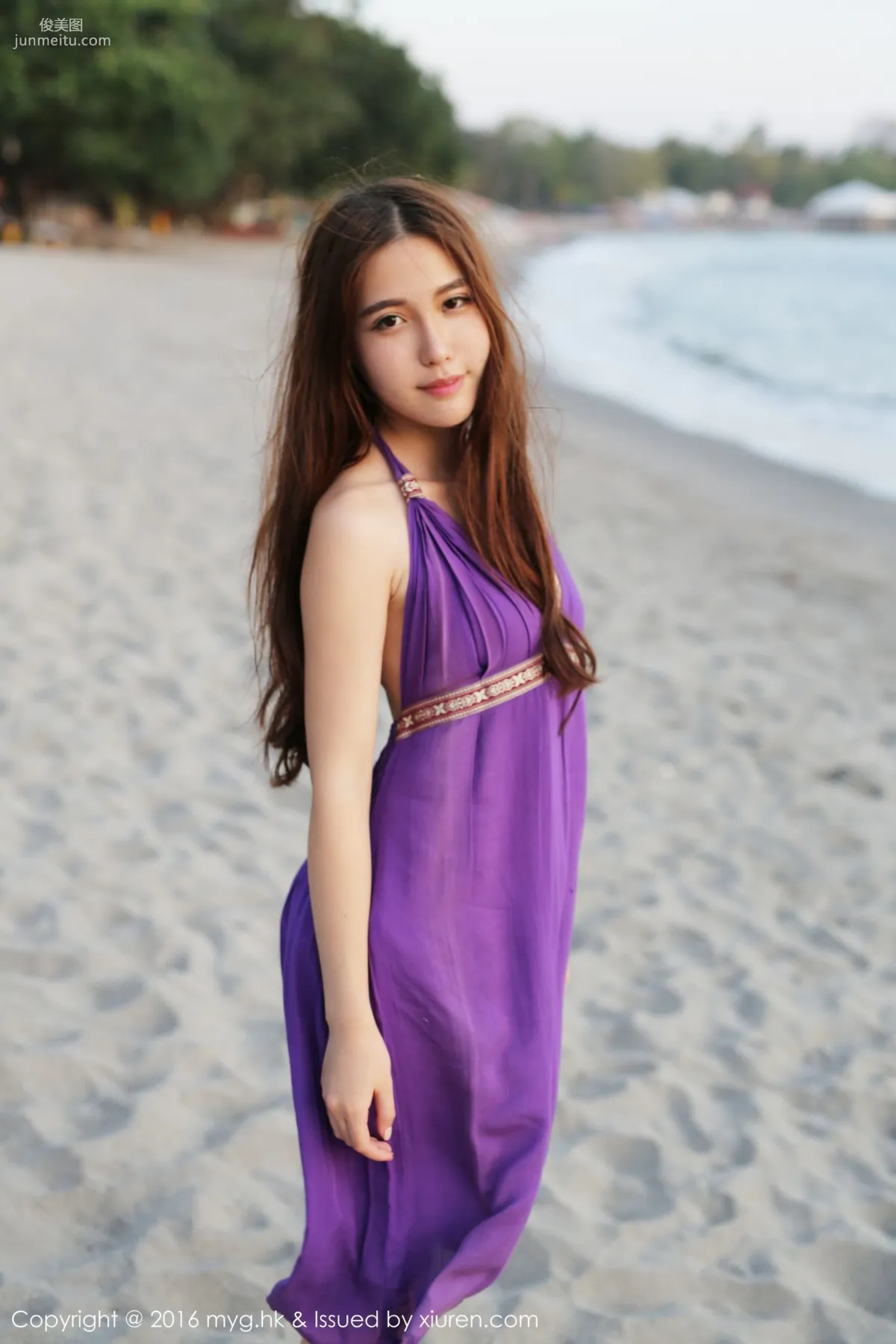 Xionga BOBO, Lombok Travel Shoot, Beach Aesthetic and Fresh Series [MyGirl] Vol.191 Photo Set photo 55