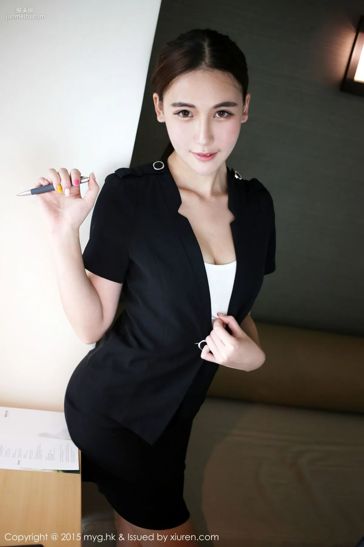 Xionga BOBO, Teacher Uniform Temptation [MyGirl] Vol.161 Photo Set photo 6