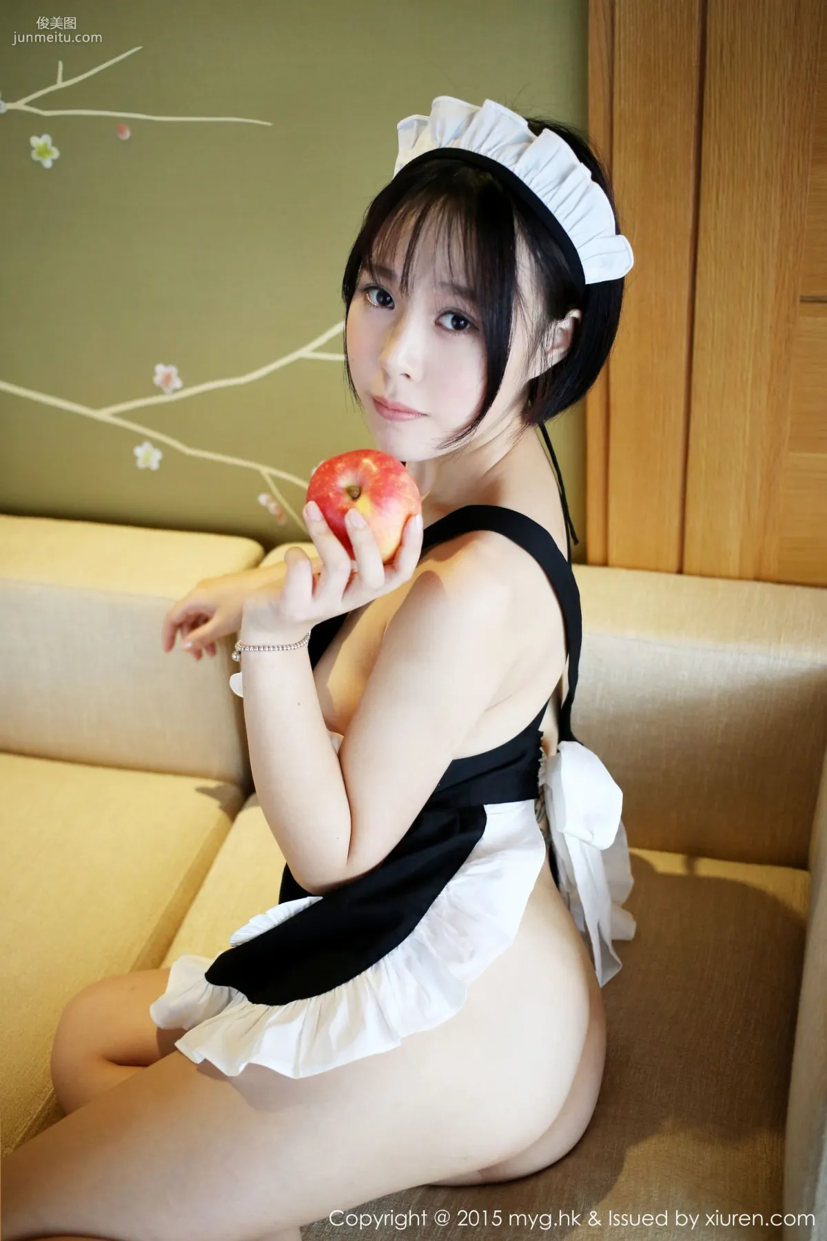 Evelyn Ai Li, Sexy Maid Outfit [MyGirl] Vol.157 Photo Set photo 33