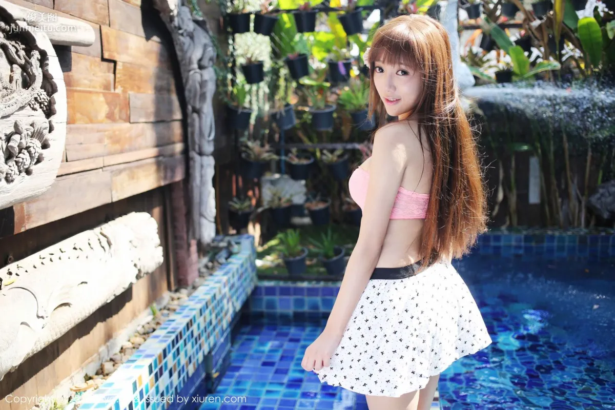 Yanni Wang, Chiang Mai Thailand Travel Shoot, Fresh Ultra Short Skirt Series [MyGirl] Vol.098 Photo Set photo 17