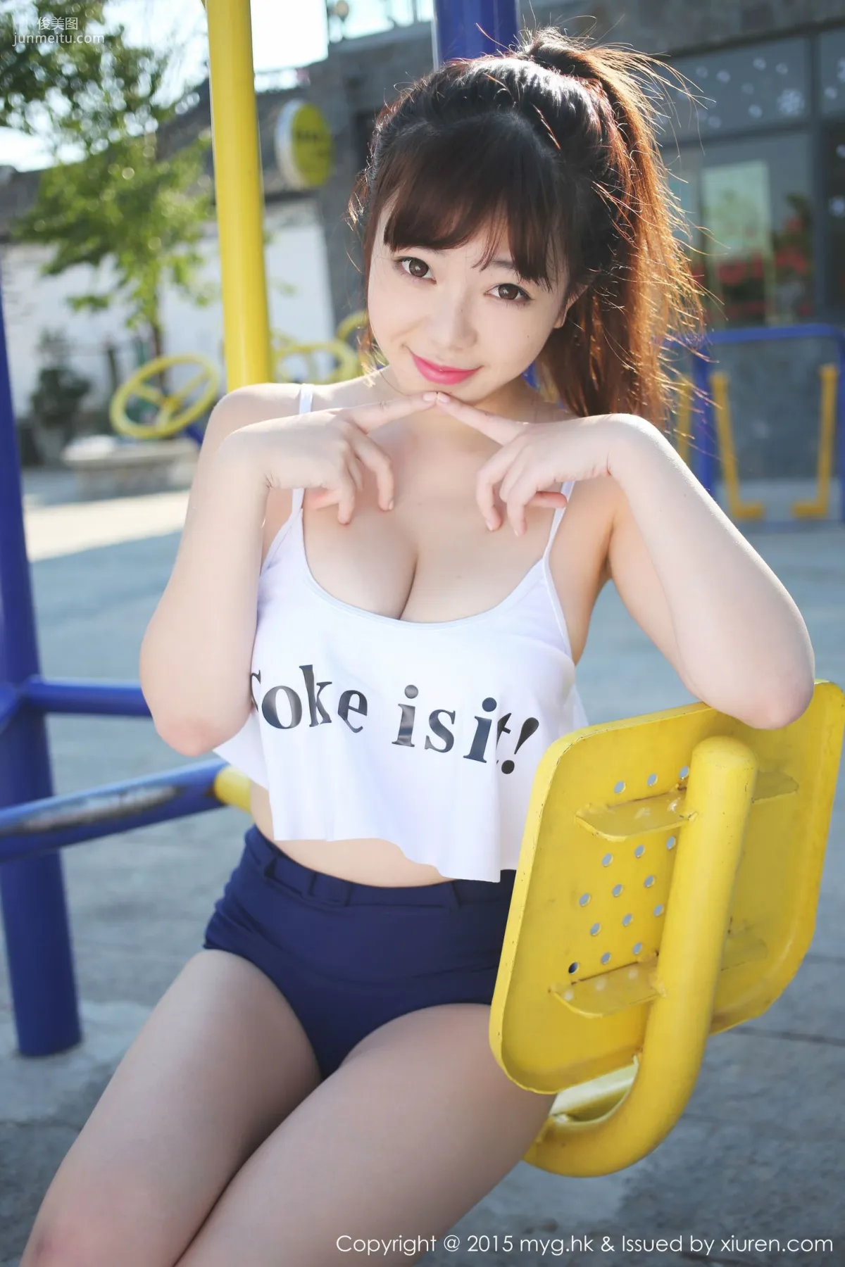 Liu Feier Faye 'Dali Travel Shoot' Big Bust Sunny Girl Chapter [MyGirl] Vol.115 Photo Set photo 30