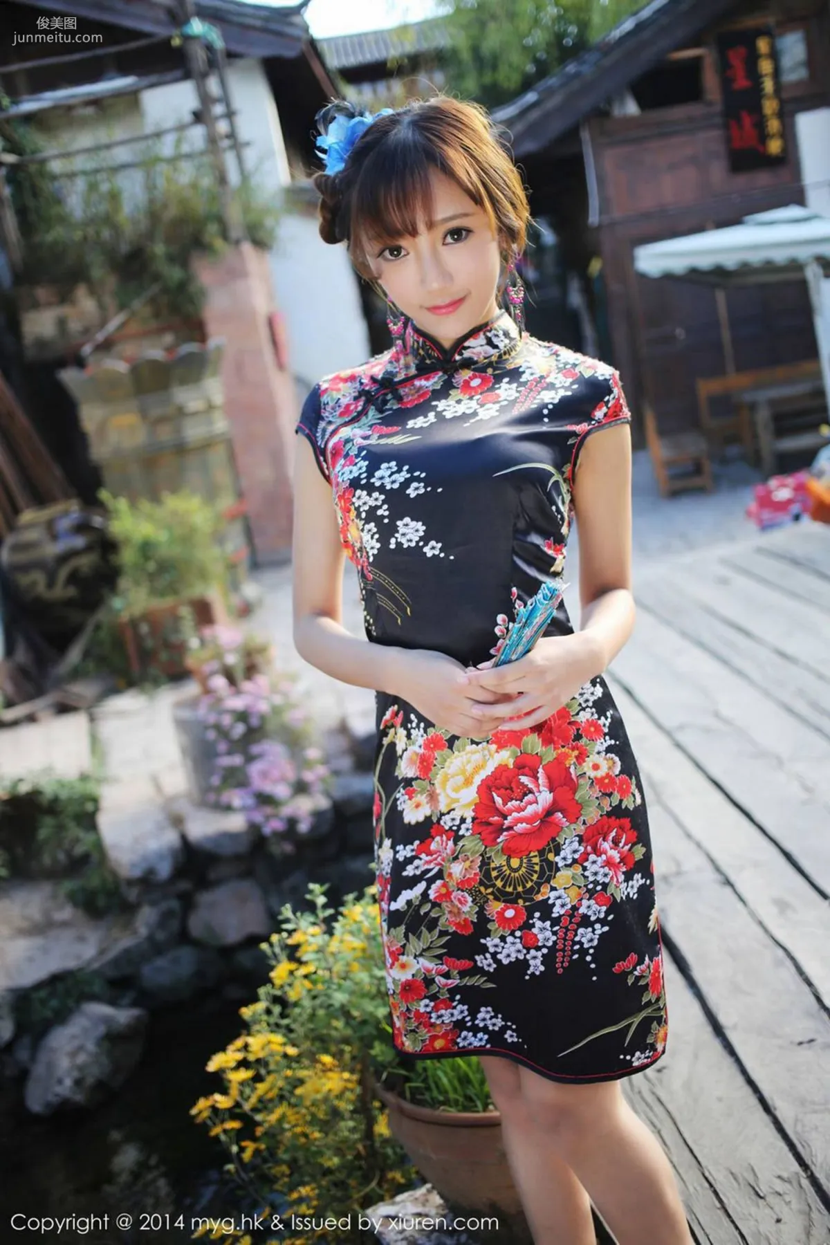 Yanni Wang, All Kinds of Charm, Qipao Main Series [MyGirl] Vol.080 Photo Set photo 28