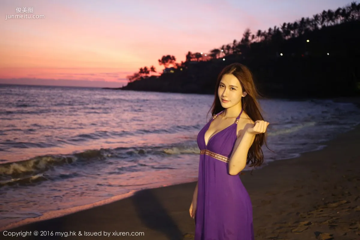 Xionga BOBO, Lombok Travel Shoot, Beach Aesthetic and Fresh Series [MyGirl] Vol.191 Photo Set photo 3