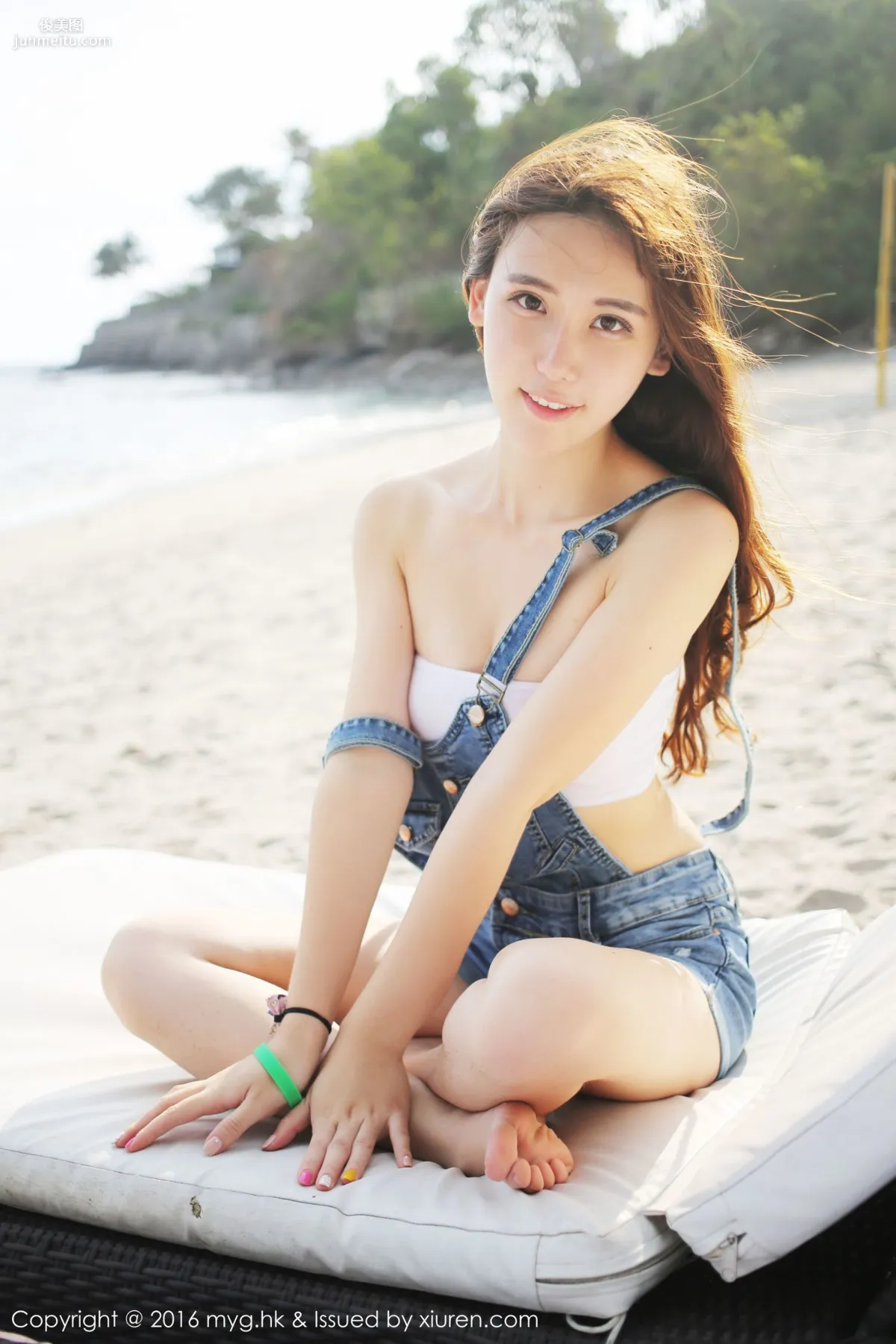 Xionga BOBO, Lombok Travel Shoot, Beach Aesthetic and Fresh Series [MyGirl] Vol.191 Photo Set photo 36