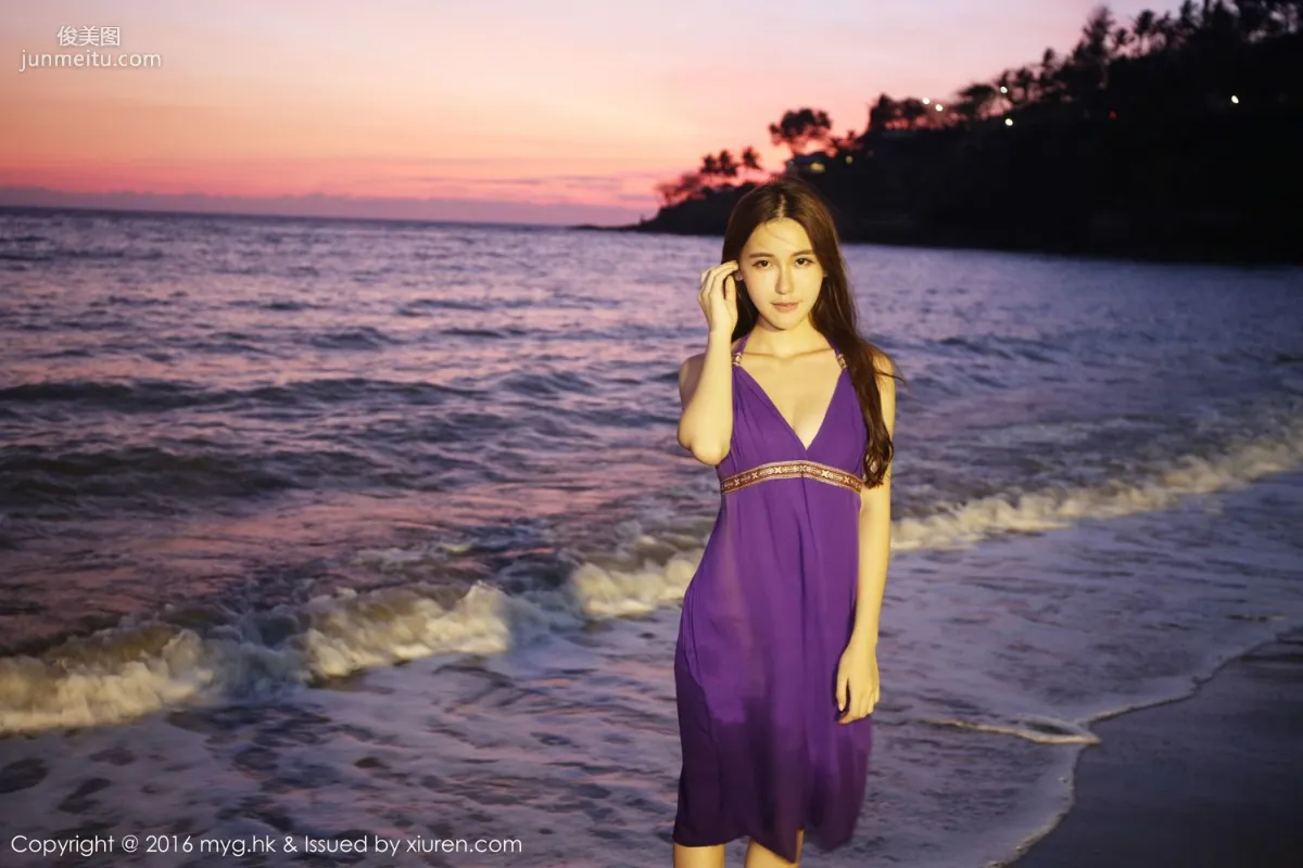 Xionga BOBO, Lombok Travel Shoot, Beach Aesthetic and Fresh Series [MyGirl] Vol.191 Photo Set photo 5