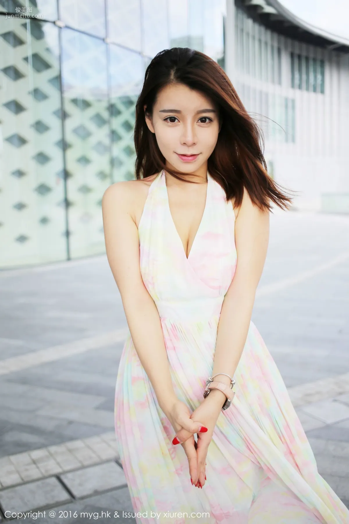 vetiver Jiabao Beier, School Swimsuit + Swimsuit + Long Skirt [MyGirl] Vol.231 Photo Set photo 49