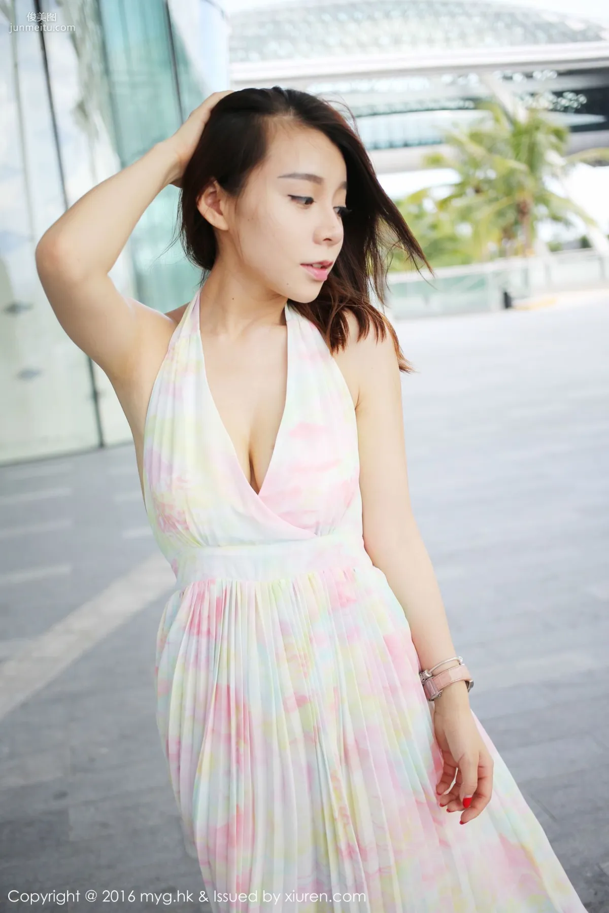 vetiver Jiabao Beier, School Swimsuit + Swimsuit + Long Skirt [MyGirl] Vol.231 Photo Set photo 44