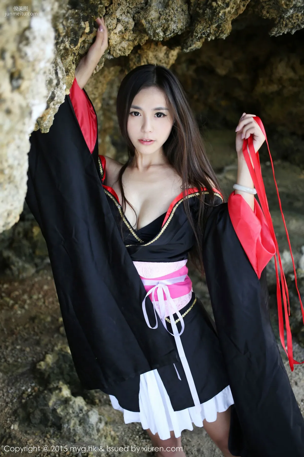 moa小姐《日本和服主題》 [美媛館MyGirl] Vol.136 寫真集 16