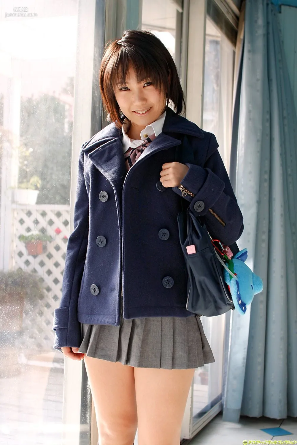 [DGC] NO.813 Nene Kurio School Uniform Beautiful Girl Paradise Photo Set photo 14