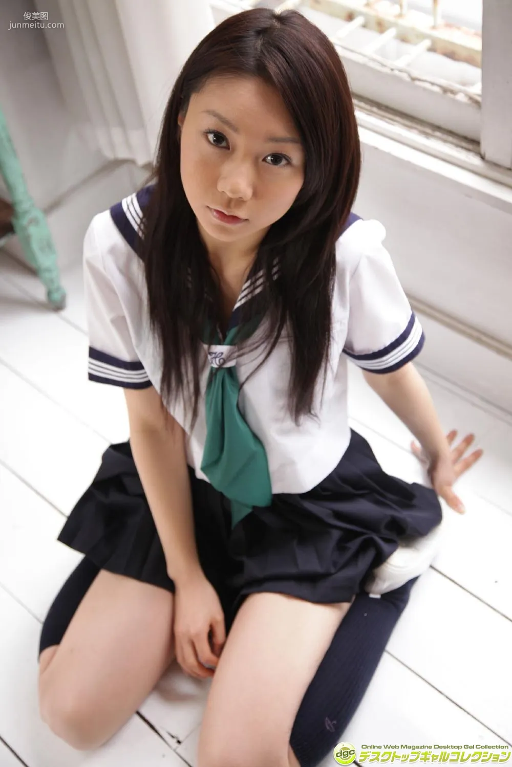 Tomoyo Hoshino, Uniform Girl Hoshino's Ultimate Moe Pose Provocation! [DGC] Photo Set photo 10