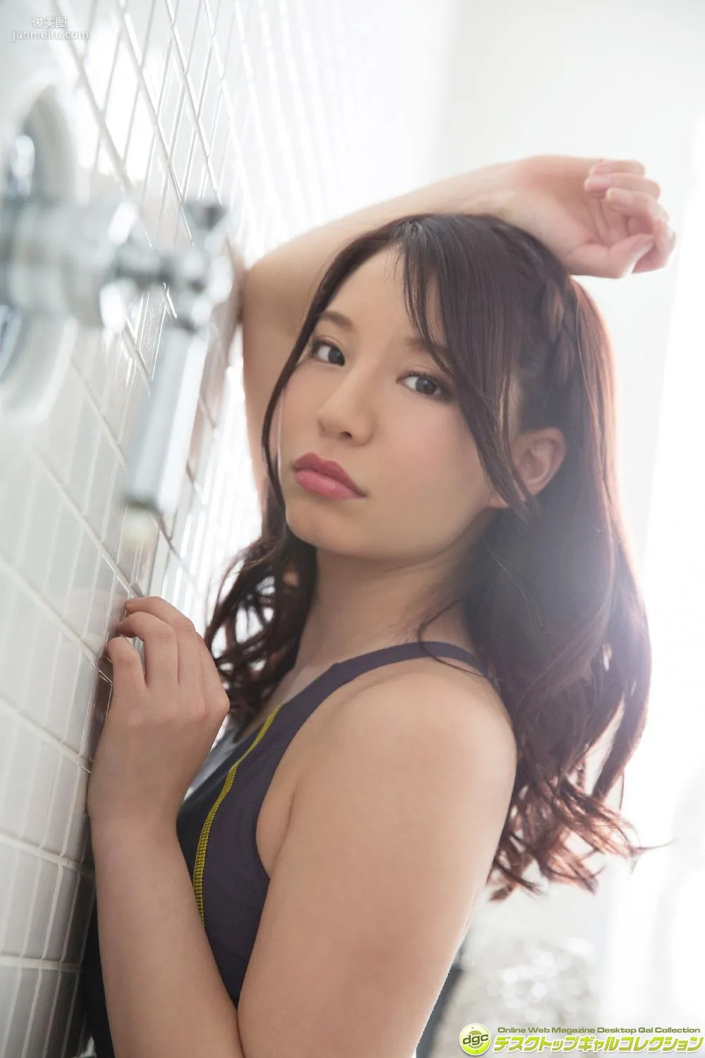 久松かおり/久松香织《自慢のＦカップボディがダイナミックに躍動》 [DGC] 写真集15