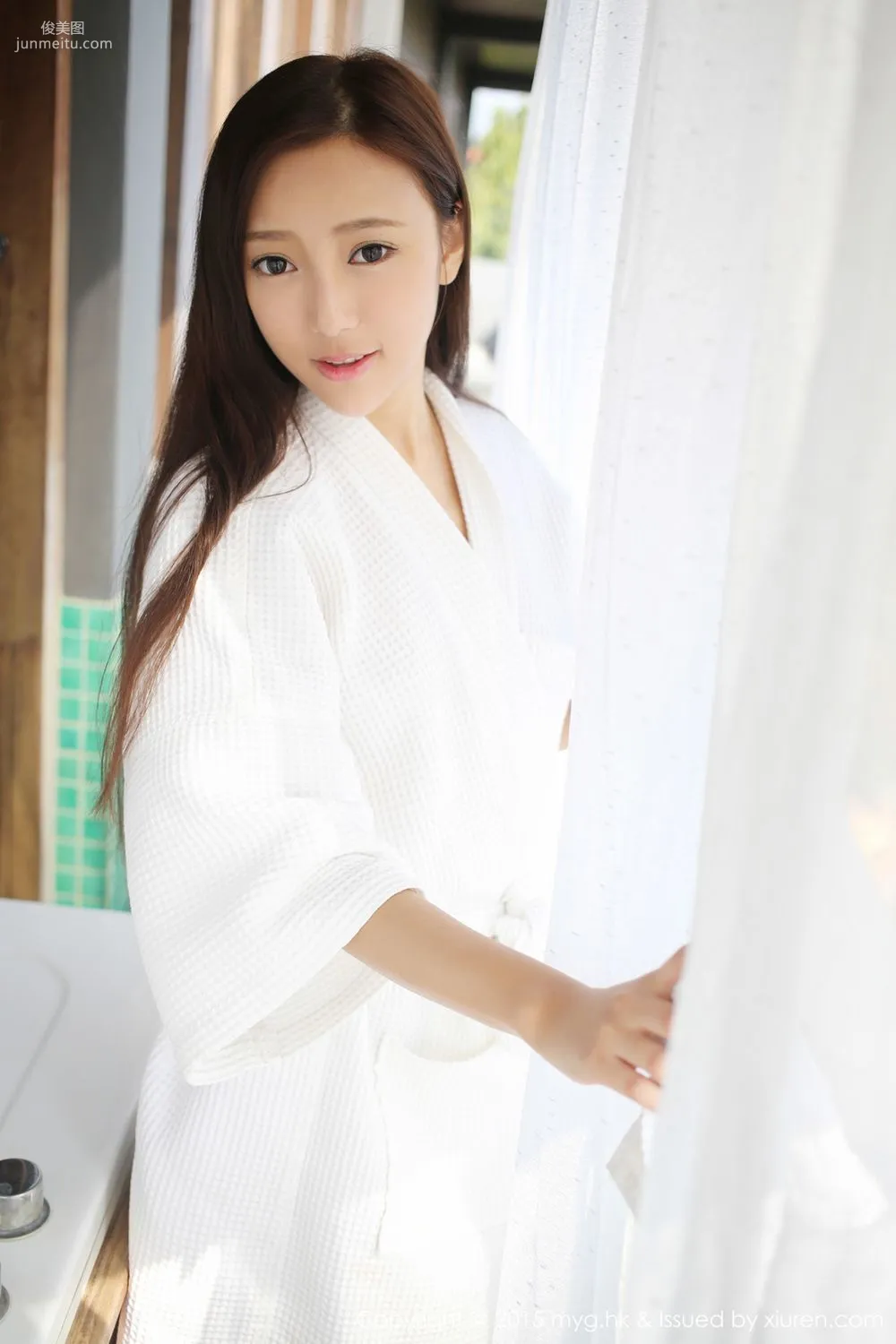Yanni Wang "Thailand Chiang Mai Travel Shoot" Street Snap + Bathrobe + Pikachu [MyGirl] Vol.095 Photo Set photo 36