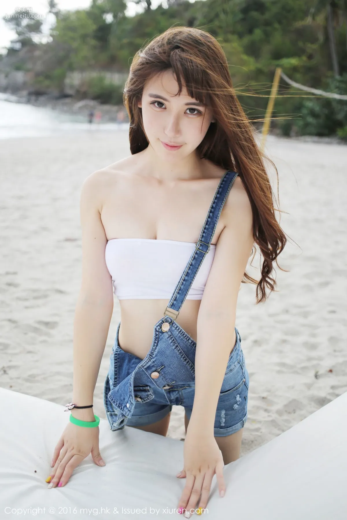 Xionga BOBO, Lombok Travel Shoot, Beach Aesthetic and Fresh Series [MyGirl] Vol.191 Photo Set photo 45