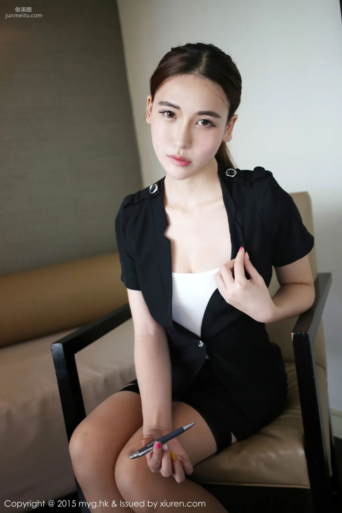 Xionga BOBO, Teacher Uniform Temptation [MyGirl] Vol.161 Photo Set photo 11