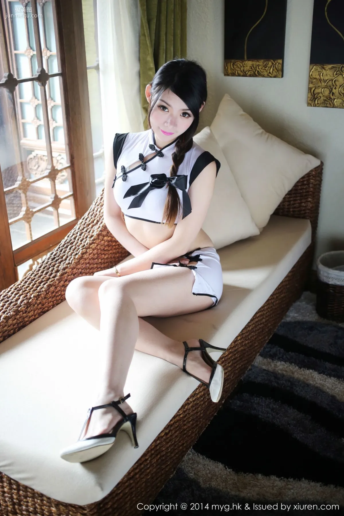 MARA Jiang, Ethnic Style + Policewoman COS + Private Shoot [MyGirl] Vol.071 Photo Set photo 14