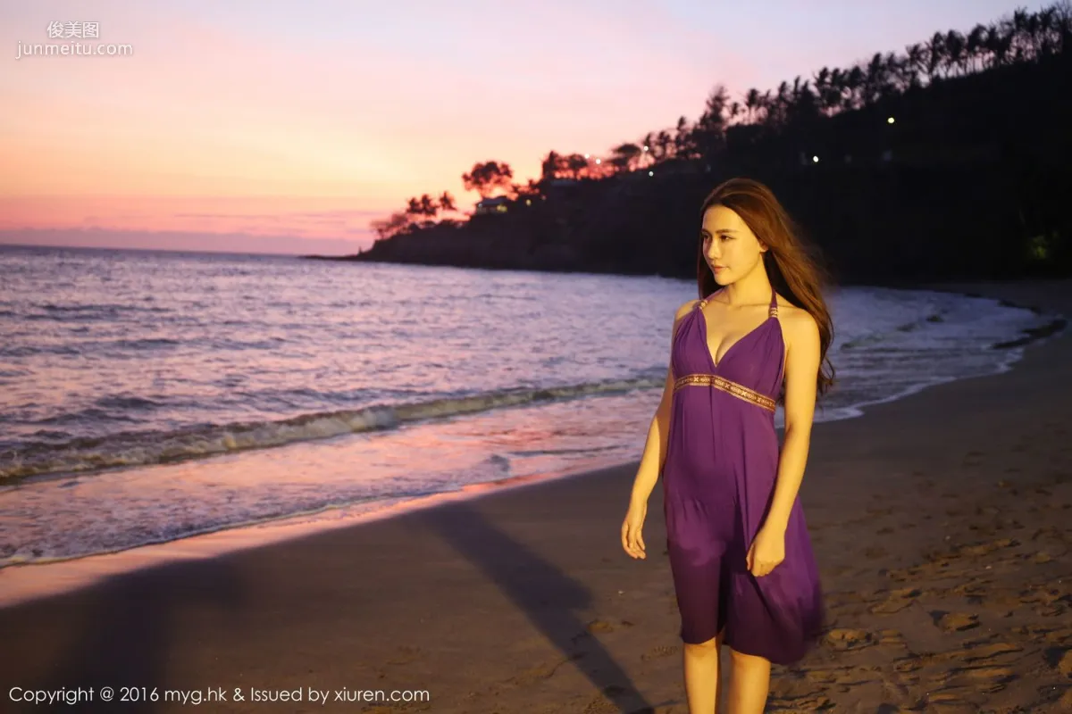 Xionga BOBO, Lombok Travel Shoot, Beach Aesthetic and Fresh Series [MyGirl] Vol.191 Photo Set photo 2