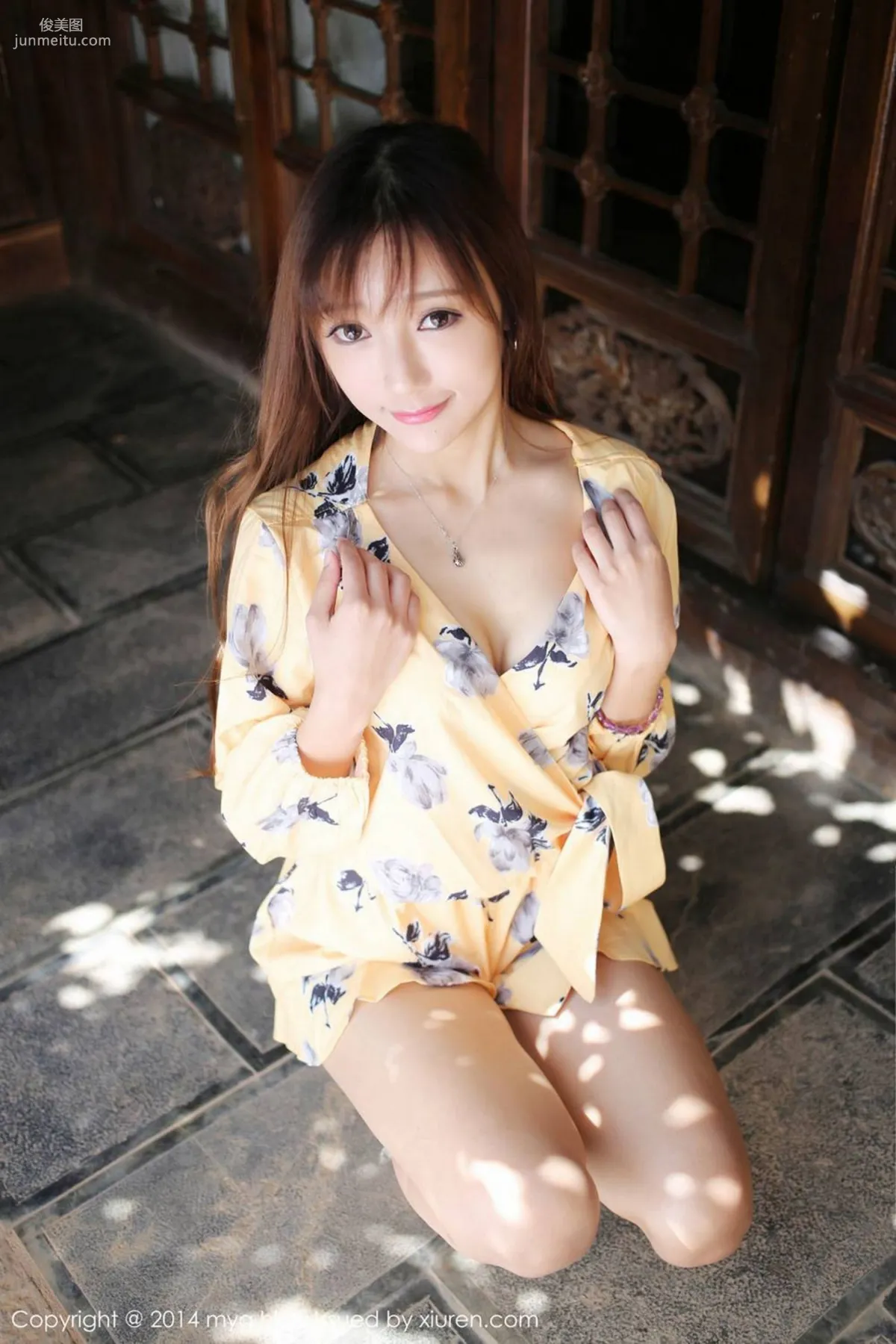 Yanni Wang, Lijiang Travel Shoot, Super Fresh and Beautiful Outdoor Shoot [MyGirl] Vol.079 Photo Set photo 12