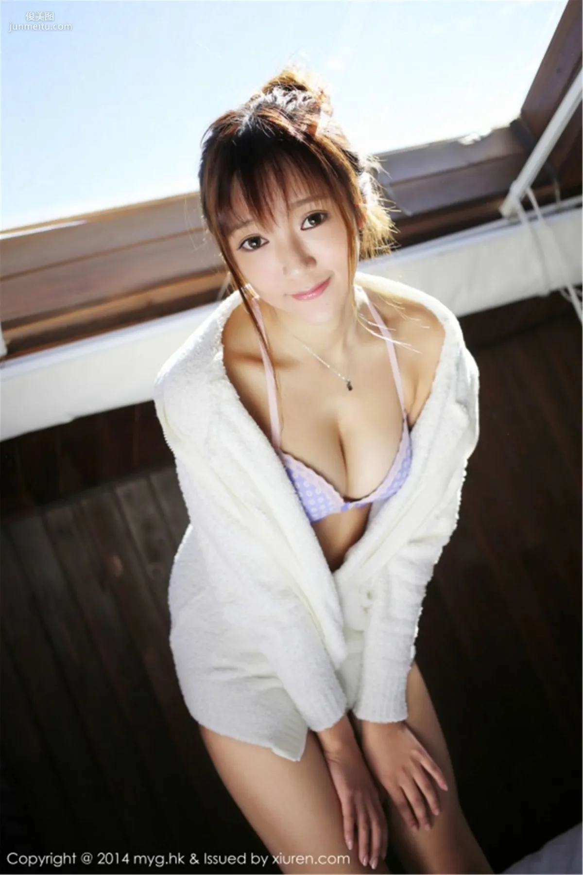 Yanni Wang, Lijiang Travel Shoot, Pajamas + 2 Sets of Lingerie [MyGirl] Vol.068 Photo Set photo 35