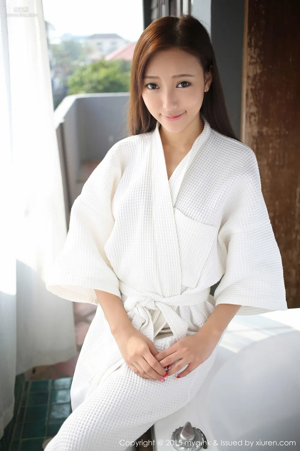 Yanni Wang "Thailand Chiang Mai Travel Shoot" Street Snap + Bathrobe + Pikachu [MyGirl] Vol.095 Photo Set photo 30