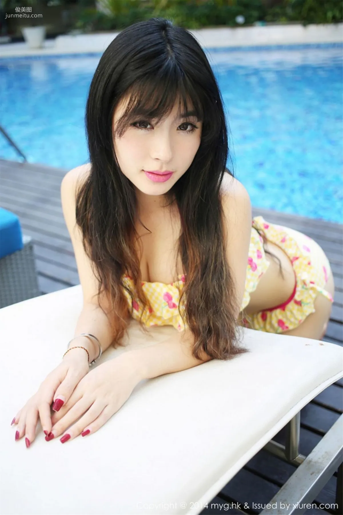 Liu Xueni Verna 'Thailand Travel Shoot' Lace Pajamas + Bikini + Street Snap [MyGirl] Vol.088 Photo Set photo 34